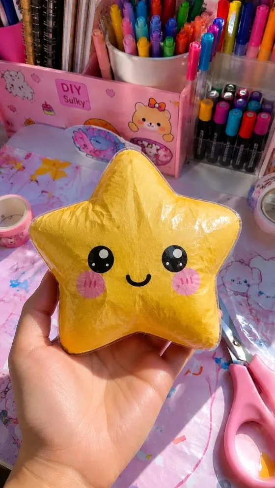 Exemplo de Fofuras de Papel montado 5